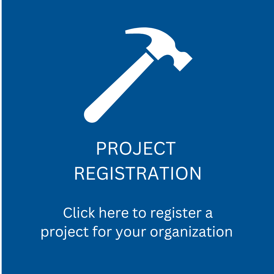 Project Registration Button