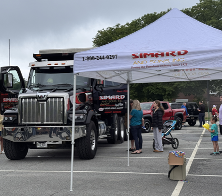 Simard and Sons Dump Truck