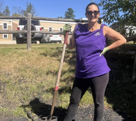 day of caring volunteer