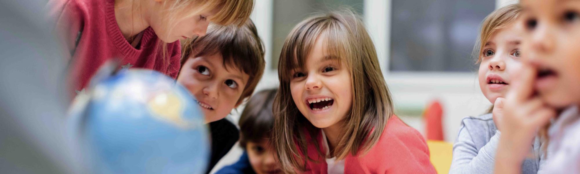 Children in class